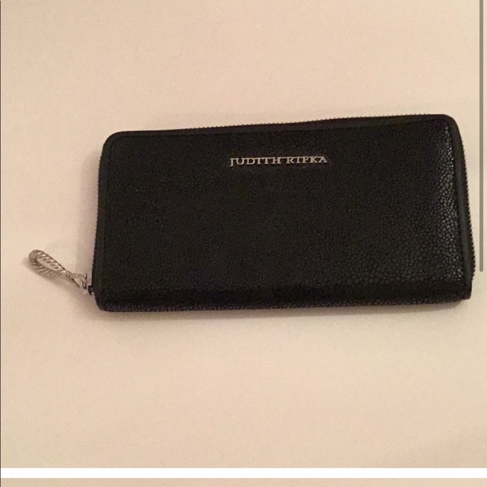 Judith Ripka Black Wallet